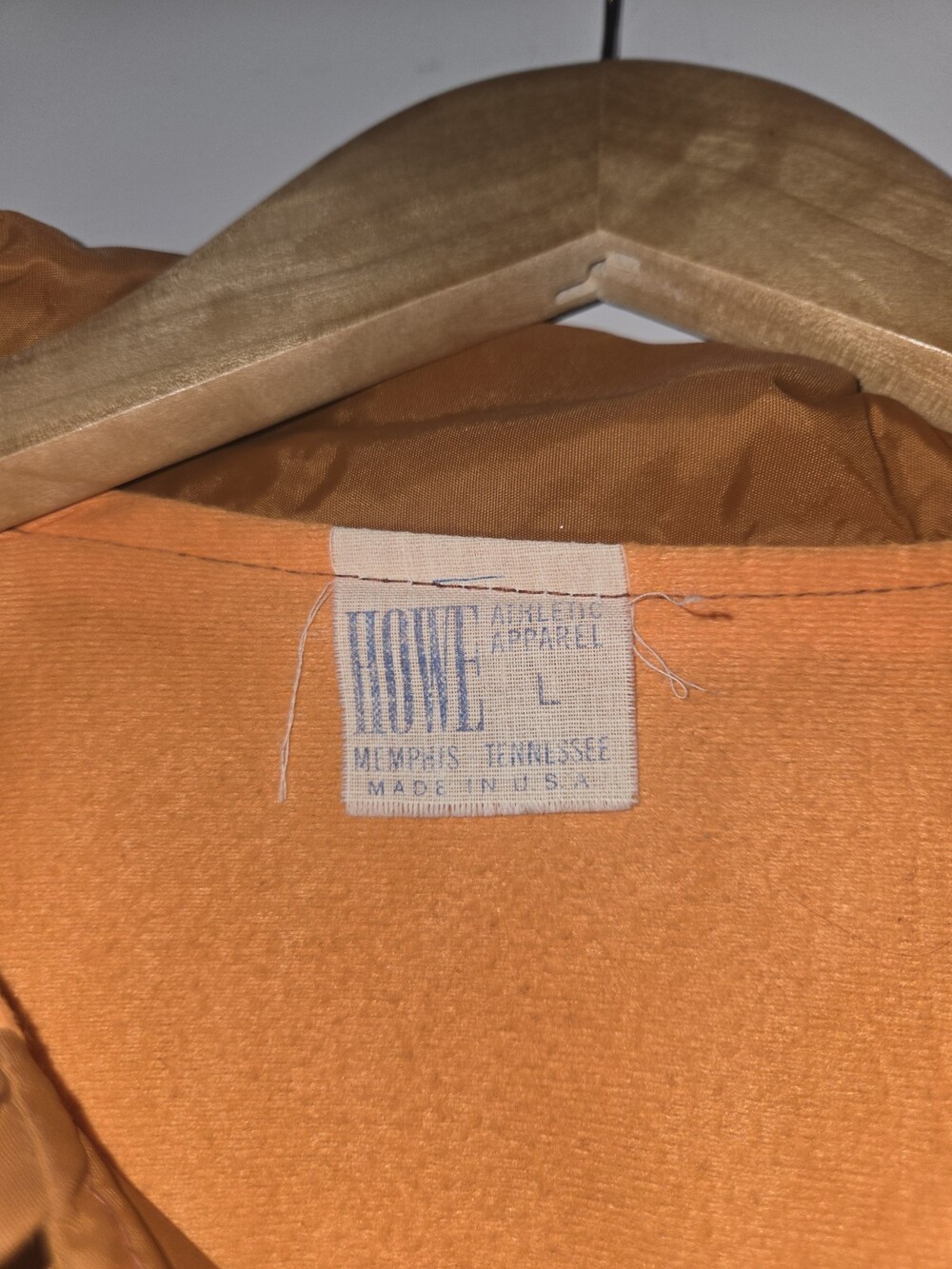 Vintage 70s Howe Athletic University of Texas Longhorns Windbreaker Jacket Large - Picture 4 of 4